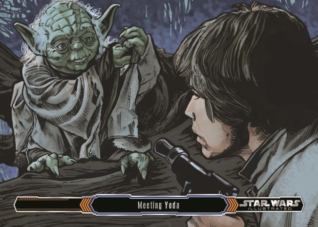 STAR WARS ILLUSTRATED EMPIRE STRIKES BACK 2015 Complete 100 Card Set NEW ART