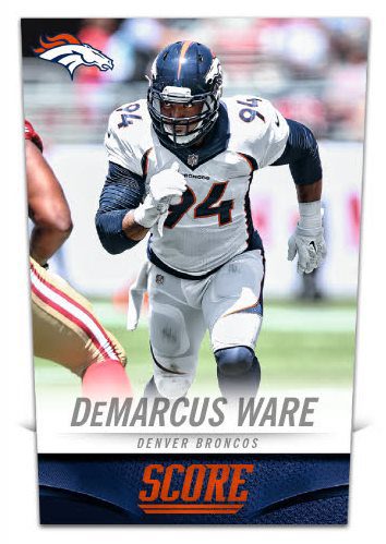 2022 Panini Illusions Demarcus Ware Denver Broncos Elusive Ink 15/15 2023  HOFer