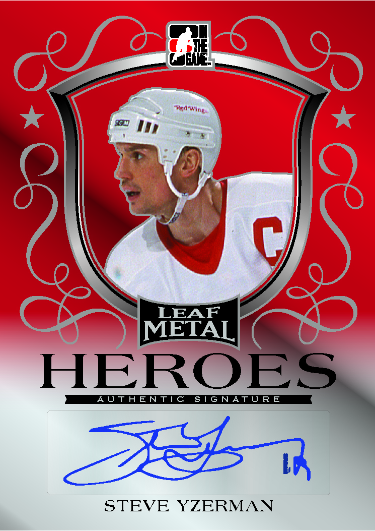 First Look: 2014-15 In The Game Leaf Metal Hockey - Beckett News
