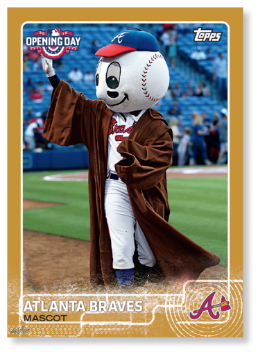  2020 Topps Opening Day Mascots #M-11 Blooper Atlanta Braves  Baseball NM-MT : Collectibles & Fine Art