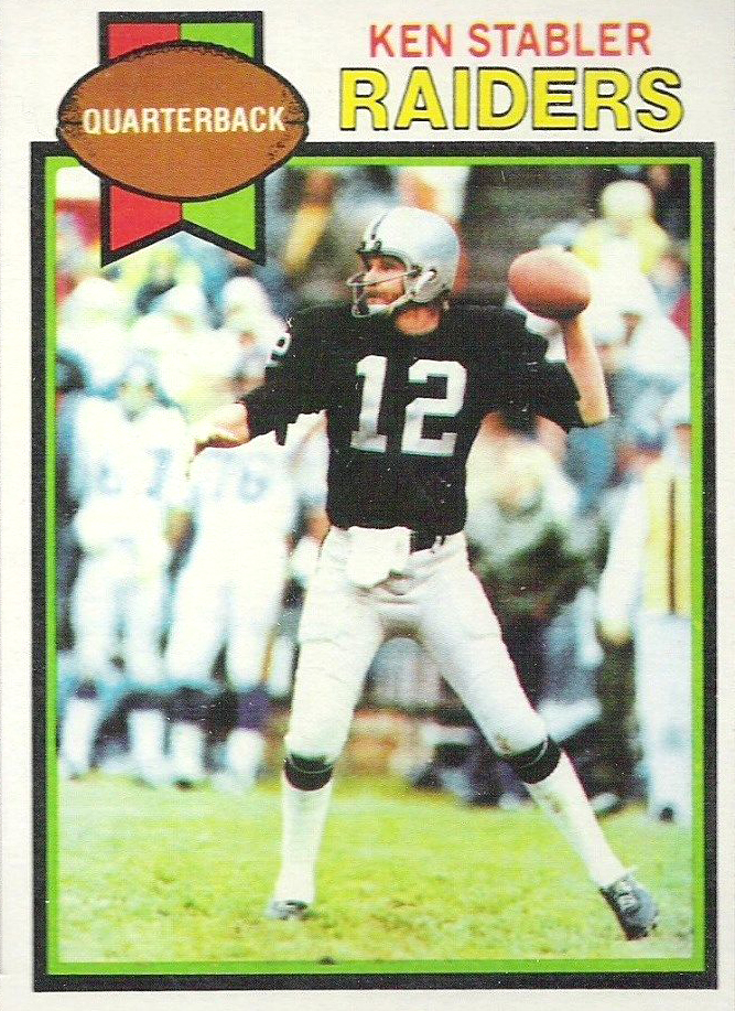 Ken Stabler signed 2000 Upper Deck Legends Oakland Raiders HOF