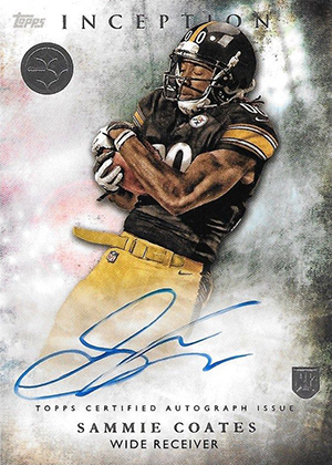 SAMMIE COATS 2015 CONTENDERS ROOKIE TICKET RC AUTOGRAPH AUTO- STEELERS!!