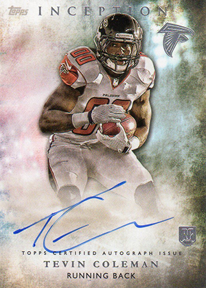 : 2015 Topps #490 Tevin Coleman Atlanta Falcons (RC