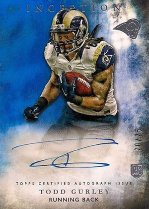 Jeremy Langford autographed football card (Chicago Bears) 2015 Topps  Certified Rookie #77