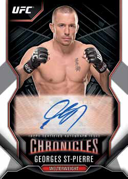 2015 Topps UFC Chronicles MASSIVE Factory Sealed HOBBY Box-5 AUTOGRAPH/RELIC