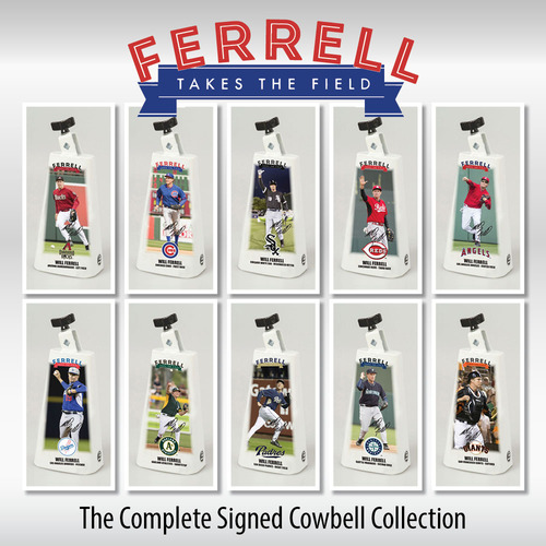 New batch of Will Ferrell MLB auctions give fans all the cowbell