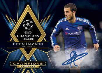 Thorgan Hazard (トルガン・アザール) 2016 Topps UEFA Champions League Showcase Base Autograph 直筆サインカード ベルギー代表