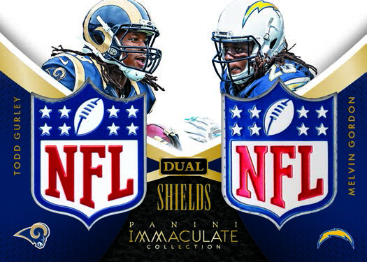 2015 Panini Immaculate Football Immaculate Dual NFL Shields - Beckett News