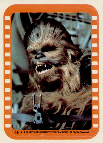 Seeing all the 1977 Topps Star Wars Stickers bring the memories rushing ...