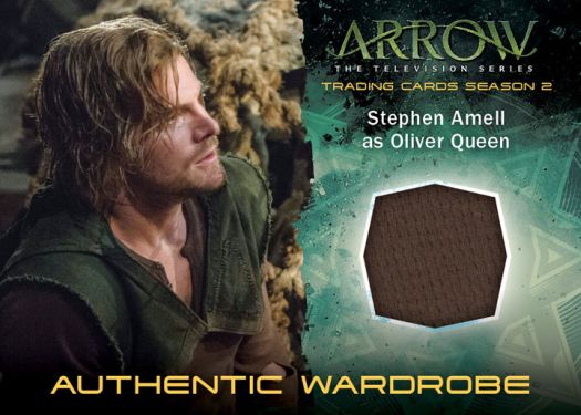 Arrow Season 2 Green Foil Parallel Base Card #10 Is That Blood on Your Face? 