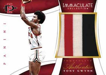 2015 Immaculate Collection Collegiate Multisport Red #98 Tony Gwynn SDSU  19/25 Jersey Number - MyBallcards