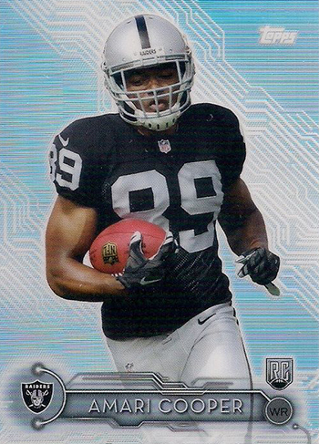 2015 Topps Football Mega Box Chrome Rookies Details