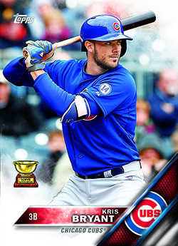 2015 MLB Rookie of the Year -- Kris Bryant of Chicago Cubs named