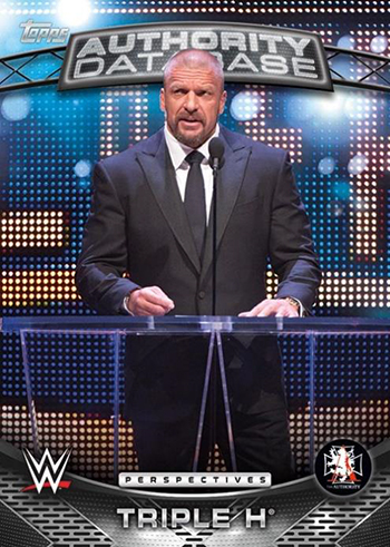 2016 Topps WWE Authority Perspectives #1A Triple H 