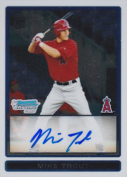 Auction Prices Realized Baseball Cards 2012 Bowman Mike Trout
