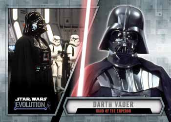 Star Wars Evolution 2016 lila Parallel Karte #7 Darth Vader-Sith Lord