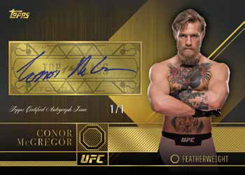 2016 Topps UFC Top of the Class Trading Card Details