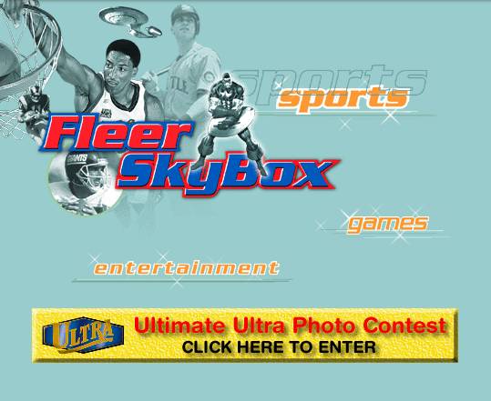 Fleer Website 1998 Home Page