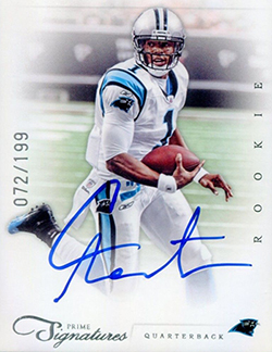 Most Valuable Cam Newton Rookie Cards 