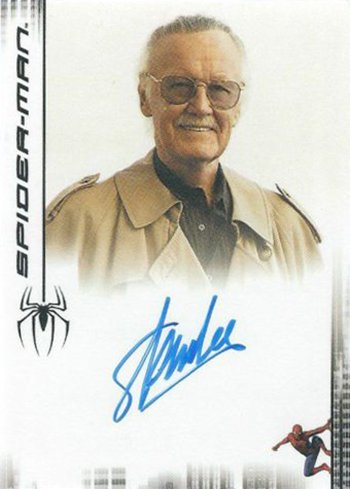 2007 Spider-Man 3 Stan Lee Autograph