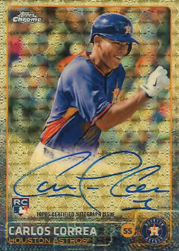 Fracis Martes autographed baseball card (Houston Astros) 2016 Topps  Inception #PAFM