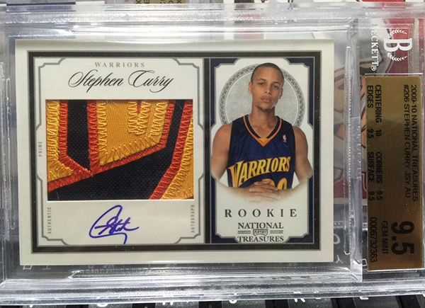 The Shocking Prices of Stephen Curry Rookie Cards