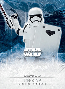 2016 Topps Star Wars The Force Awakens Hanger Box 16 Cards 