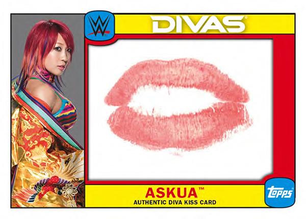 プロレス☆アスカ ASUKA 16 Topps KISS 99枚限定キスカード