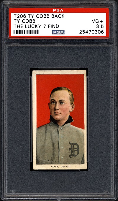 T206 Ty Cobb Lucky 7 Find Cards Listed on eBay