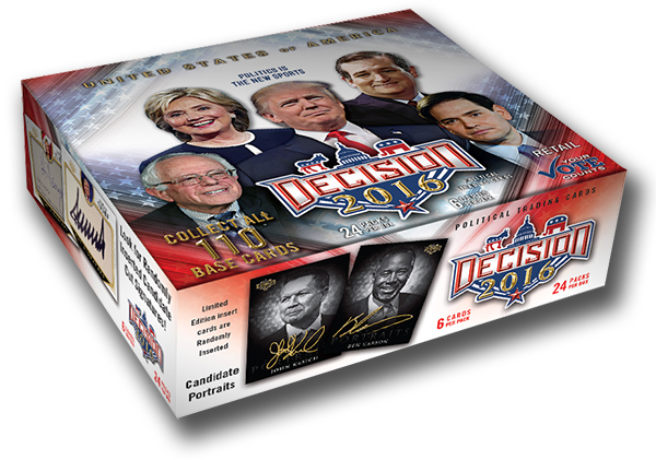 Political Trump Decision 2016 Series 1 Complete Base Set Cards #1-110 