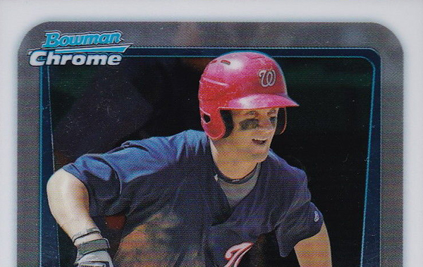  Bryce Harper Card 2011 Bowman Chrome Throwback #BCT10 : Sports  & Outdoors