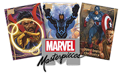 Ensemble de 100 cartes Marvel Masterpieces 2020 + classeur personnalisé  (voir de