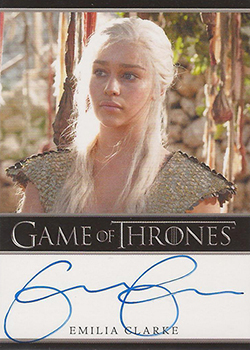 Game of Thrones Valyrian Autograph Trading Card Selection Various Seasons 