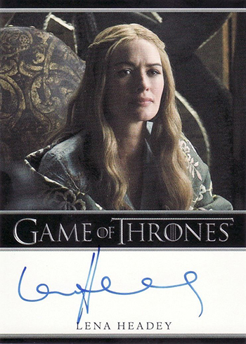 Best and Most Valuable Game of Thrones Autographs