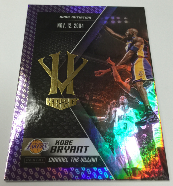 Panini offers tribute to Kobe Bryant with HeroVillain boxed set