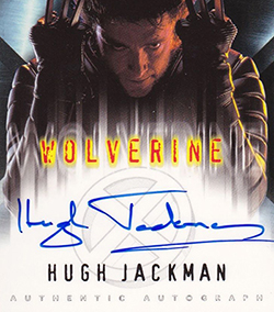 Details about   2000 Topps HUGH JACKMAN Autographed X-MEN Movie Marvel Auto SSP RARE 