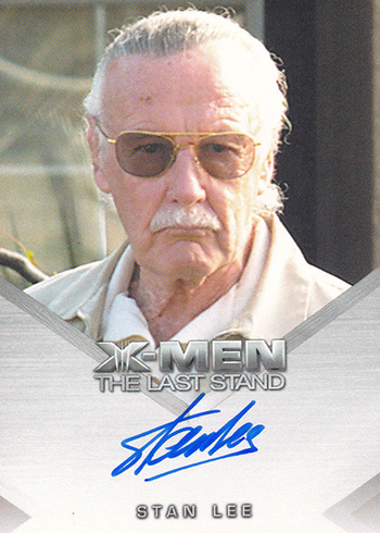 X-Men Trading Cards - 2006 X-Men Last Stand Autographs Stan Lee