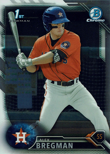 Alex Bregman Rookie Card Countdown and Other Key Early Cards