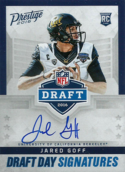 : 2018 Panini Prestige Power House Jerseys Football #2 Jared Goff  Jersey/Relic Cal Golden Bears Official Jersey/Relic/Memorabilia NFL Trading  Card From Panini America : Collectibles & Fine Art