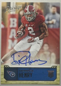 2016 Prestige Derrick Henry Autograph - Beckett News