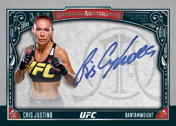 2016 Topps UFC Museum Collection Checklist