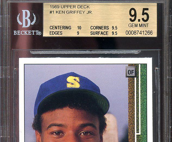 1989 Upper Deck Baseball #1 Ken Griffey Jr Rookie Card at 's Sports  Collectibles Store