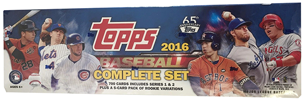 2016 Topps Baseball Retail Factory Set Rookie Variations Gallery