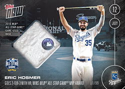 Eric Hosmer Unsigned 2014 Topps Tribute Jersey Card