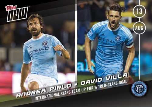 New York City FC 2018 Topps MLS Soccer Sealed 10 Card Team Set David Villa plus 