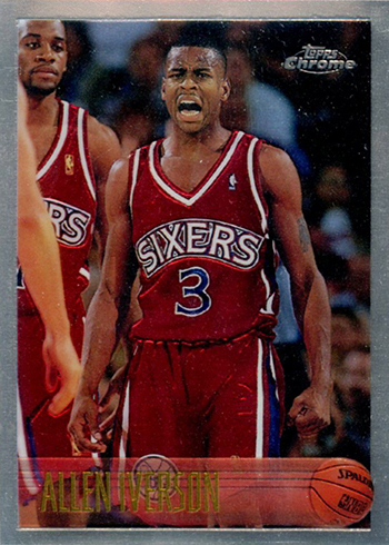 Most Valuable Allen Iverson Rookie Card Rankings