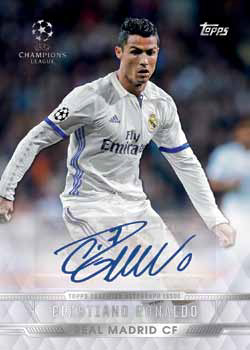 2016-17 Topps UEFA Champions League Showcase Details