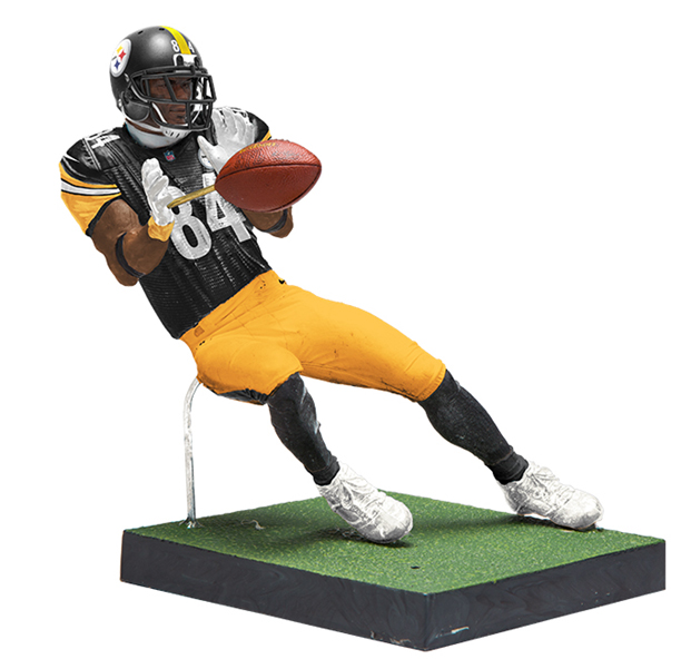 McFarlane Toys Madden 17 Ultimate Team Series Pittsburgh Steelers Ben Roethlisberger Bumble Bee Uniform Variant Chase 