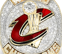 Official 2016 Cleveland Cavaliers NBA Championship Ring - Baron® Rings