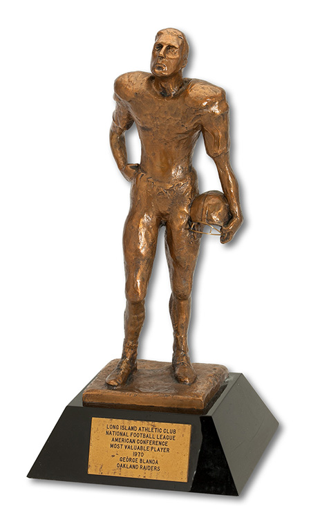 George Blanda 1970 NFL American Conference MVP Award - Beckett News